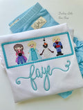 Frozen bodysuit or shirt for girls - Darling Little Bow Shop
