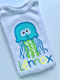 Boys Jellyfish shirt or bodysuit - Darling Little Bow Shop
