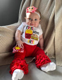 Fries Before Guys Shirt or bodysuit for girls - Darling Little Bow Shop