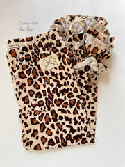 Leopard Print Ruffle Leggings - Leopard print Icings Ruffle Leggings