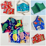 READY TO SHIP Face Mask in Mens, Ladies/Teen, and Child sizes Made In USA - Darling Little Bow Shop