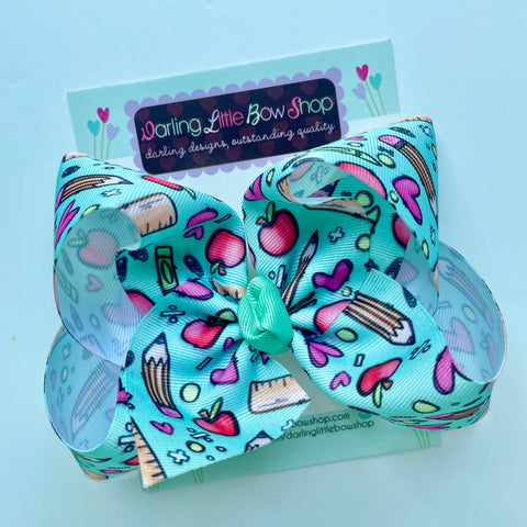 School Rules bow - choose from 4 styles - Darling Little Bow Shop