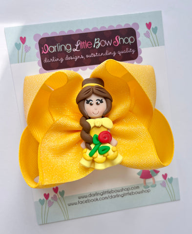 Belle hairbow - Darling Little Bow Shop