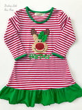 LIMITED Family Christmas Pajamas and Nightgowns - raglan striped style - infant to adult sizes