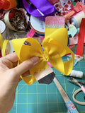 Pencil Hairbow - Darling Little Bow Shop