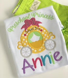 Girls School Shirt - Kindergarten Princess or Preschool Princess, etc - Darling Little Bow Shop