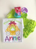 Girls School Shirt - Kindergarten Princess or Preschool Princess, etc - Darling Little Bow Shop