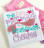 New Mermaid in School shirt -- customize for preschool, kindergarten, 1st grade, etc - Darling Little Bow Shop